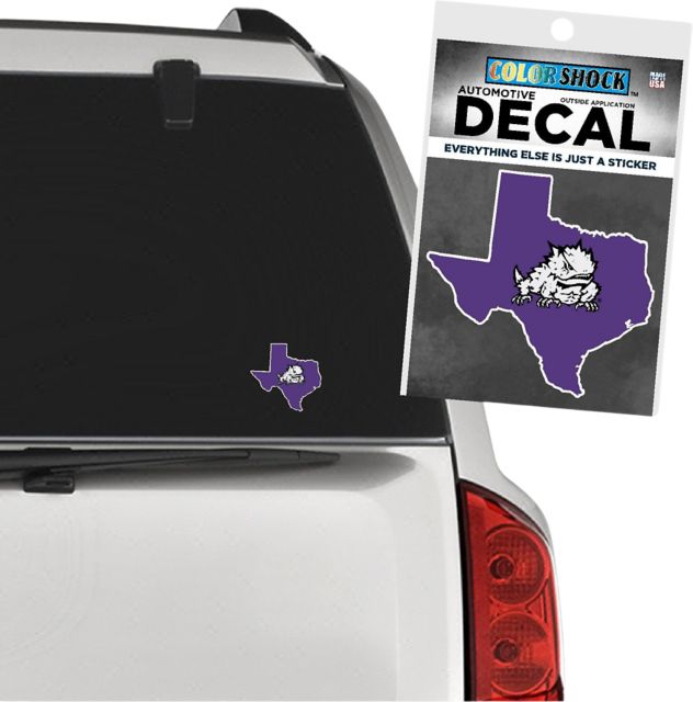 Texas Christian University Horned Frogs Decal