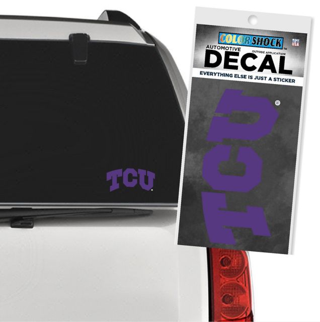 Texas Christian University Decal Alternate
