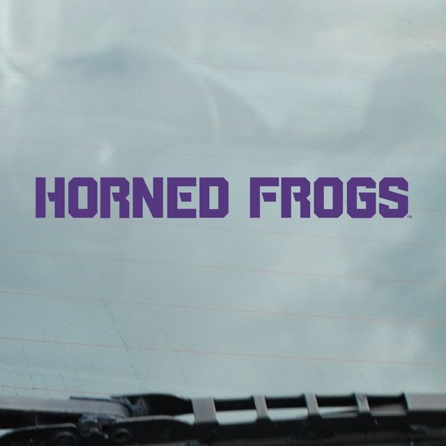Texas Christian University Horned Frogs Strip Decal