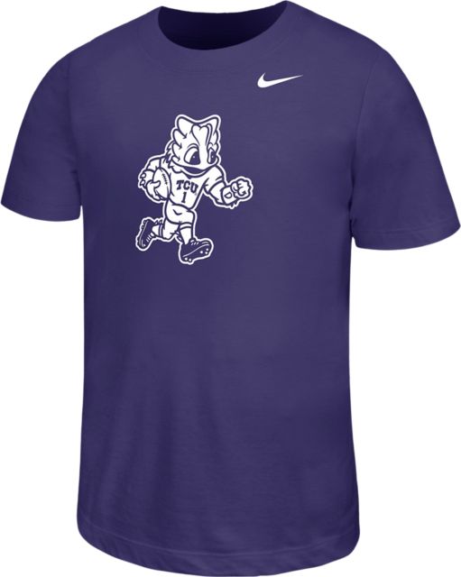 Texas Christian University Horned Frogs Youth Football Legend Short Sleeve T-Shirt