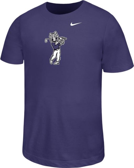 Texas Christian University Horned Frogs Youth Golf Short Sleeve T-Shirt