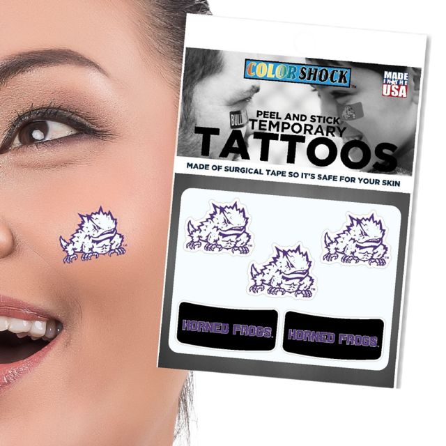 Texas Christian University Horned Frogs Mini Decal