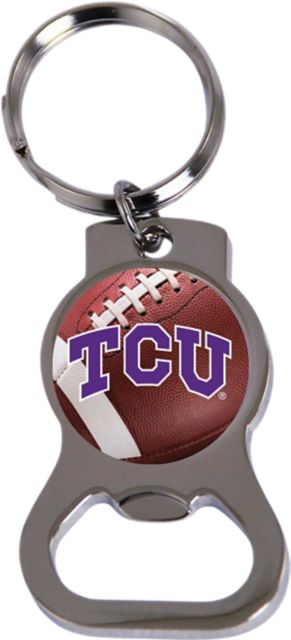 Texas Christian University Bottle Opener Key Chain