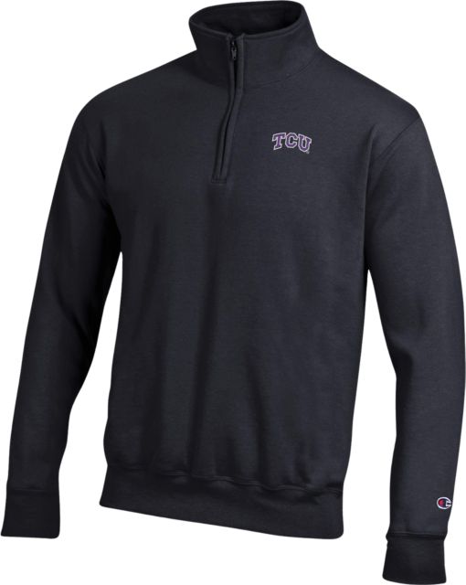 Texas Christian University 1/4 Zip Powerblend Jacket