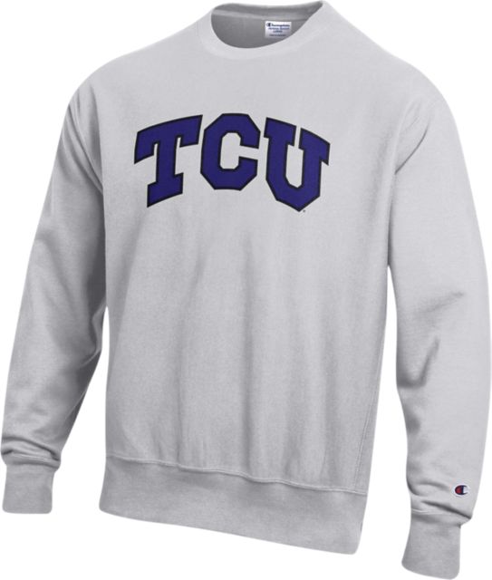 Texas Christian University Reverse Weave Crewneck Sweatshirt Texas Christian University