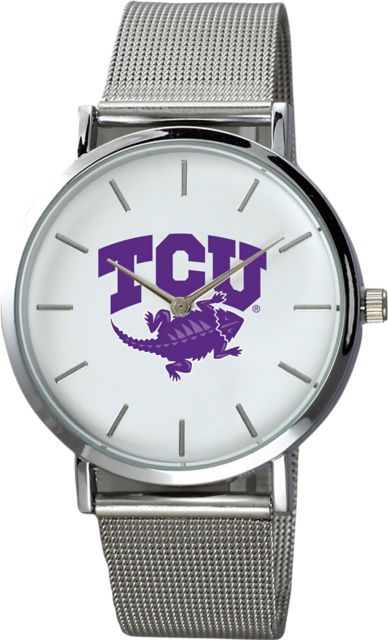 Texas Christian University 40mm Stainless Steel Watch