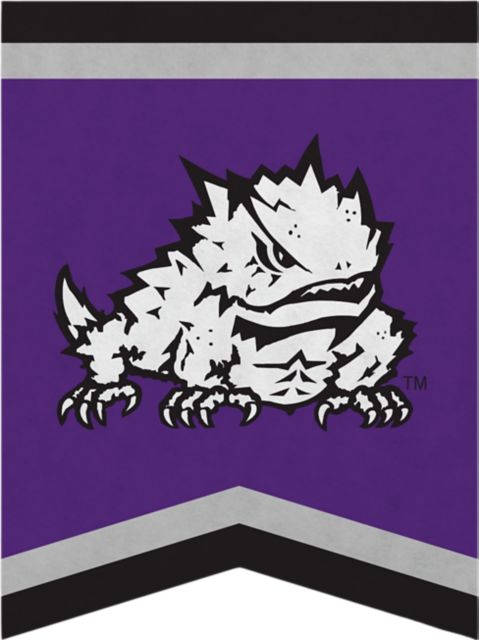 Texas Christian University 18x24'' Horned Frogs Banner