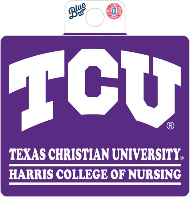 Texas Christian University Harris College of Nursing Sticker