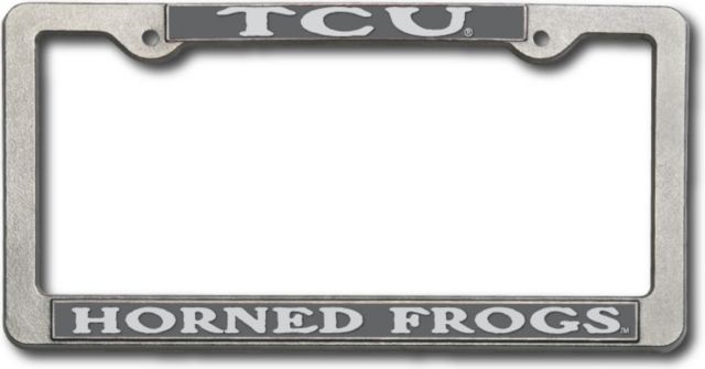 Texas Christian University License Plate Frame