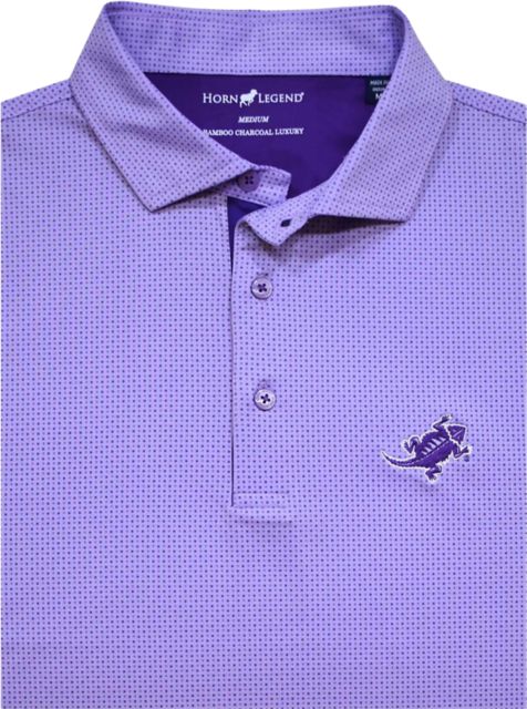 Texas Christian University Horned Frogs Checkered Polo