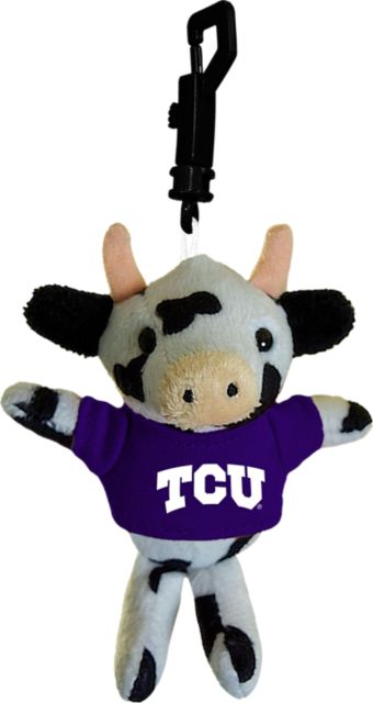 Texas Christian University Plush Keychain