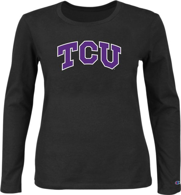 Texas Christian University Women's Plus Size Long Sleeve T-Shirt