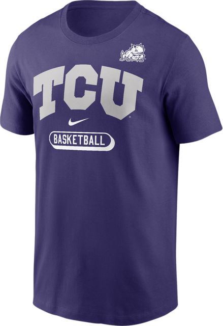 Texas Christian University Horned Frogs Basketball Short Sleeve T-Shirt 3XL