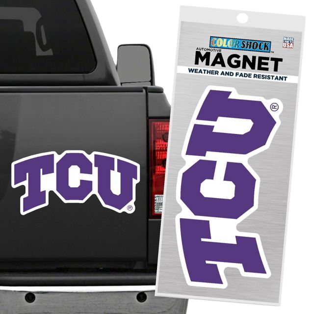 Texas Christian University 12x12 Magnet