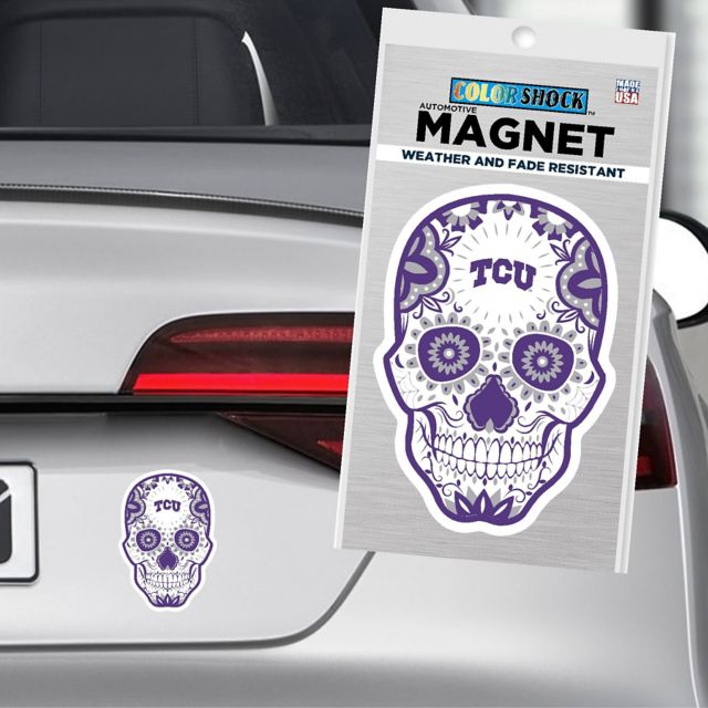 Texas Christian University 4x4 Magnet