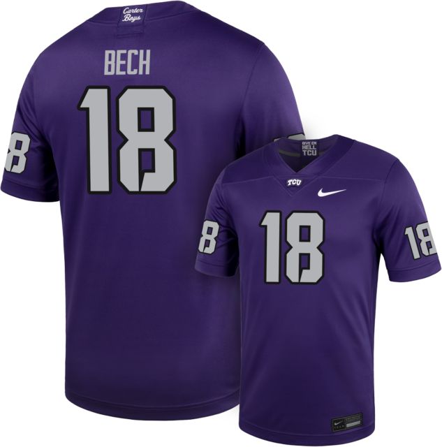 TCU Football Replica Jersey #18 JACK BECH