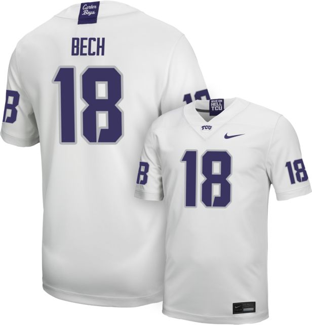 TCU Football Replica Jersey #18 JACK BECH