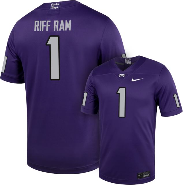 Texas Christian University Football Riff Ram #1 Replica Jersey