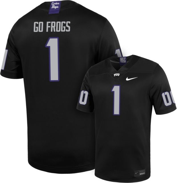 Texas Christian University Football Go Frogs #1 Replica Jersey