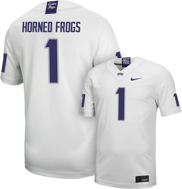 Texas Christian University Football Horned Frogs #1 Replica Jersey