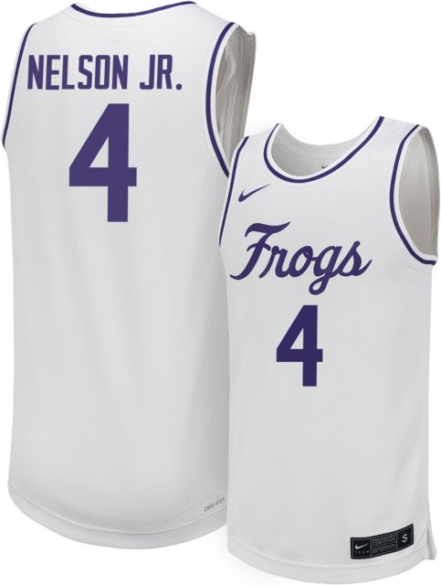 TCU Men s Basketball Replica Jersey 4 Jameer Nelson Jr. Texas Christian University