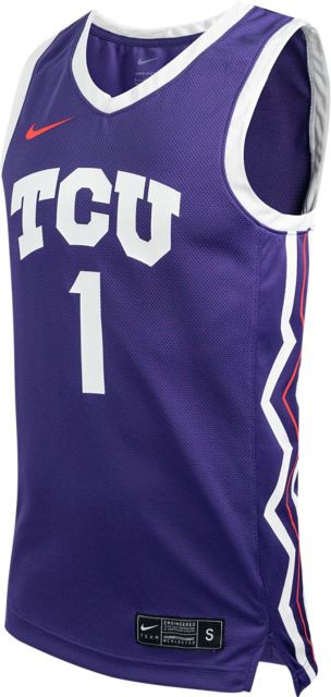 Texas Christian University Basketball #1 Replica Jersey
