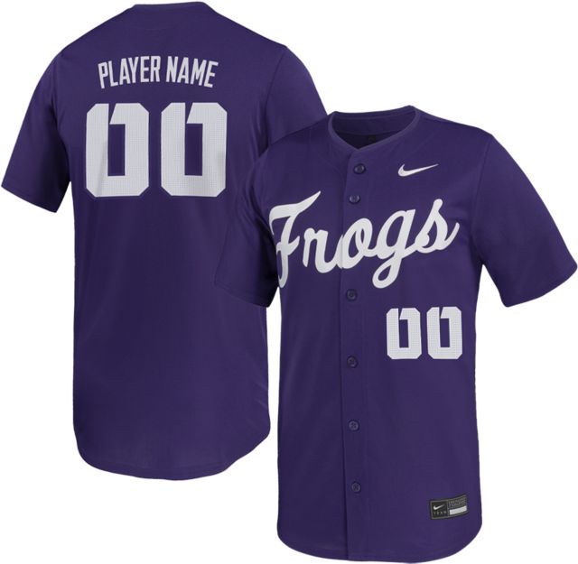 TCU Baseball Nike Player Name Replica Jersey