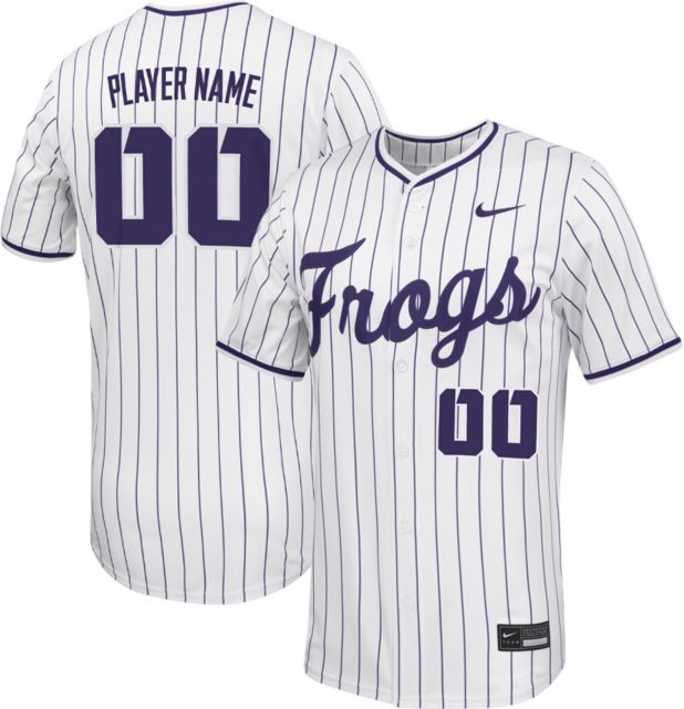 TCU Baseball Nike Player Name Replica Jersey