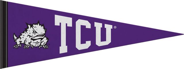 Texas Christian University 9"X24" Full Color Pennant