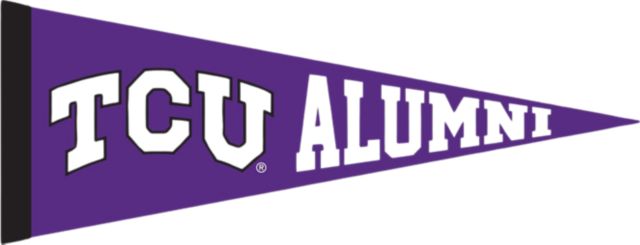 Texas Christian University 9x24 Pennant