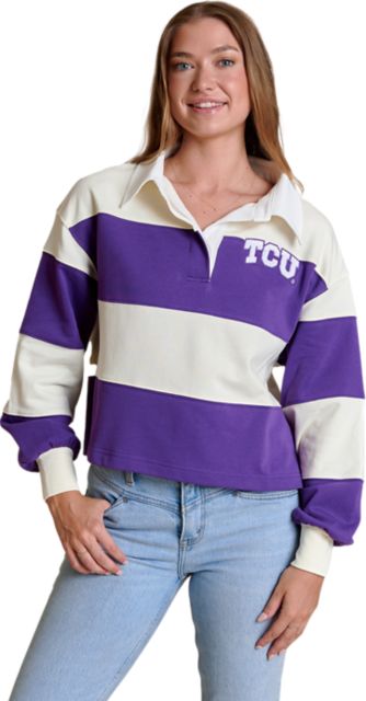 Texas Christian University Women's Long Sleeve Rugby Top