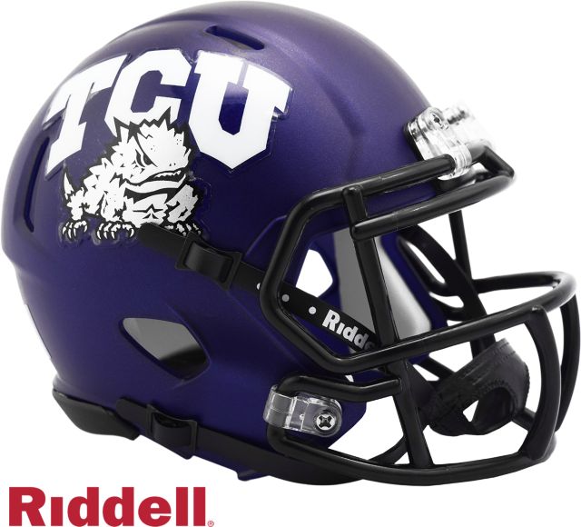Texas Christian University Speed Mini Football Helmet