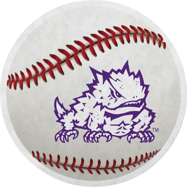 Texas Christian University 18x18 Baseball Pennant