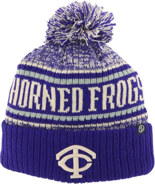 Texas Christian University Pom Beanie
