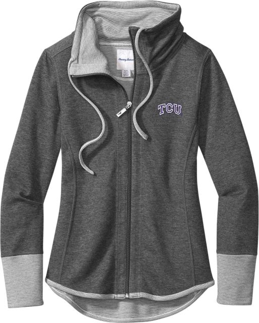 Texas Christian University Women's Scuba Hoodie Light Cotton