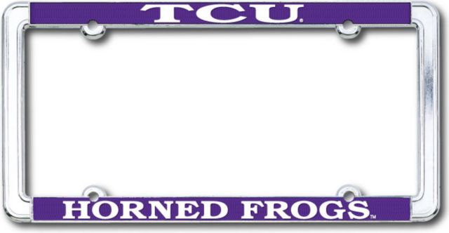 Texas Christian University License Plate Frame