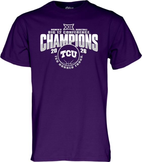 Texas Christian University Women's Basketball 2026 Regular Season Champions Short Sleeve T-Shirt