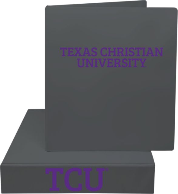 Texas Christian University 2'' Vinyl Binder