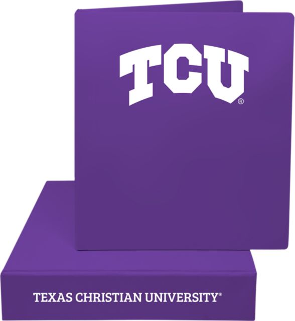 Texas Christian University 2'' Vinyl Binder