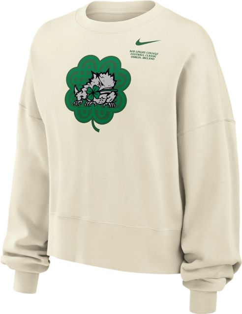 Texas Christian University 2026 Aer Lingus College Football Classic Women's Phoenix Crewneck Sweatshirt