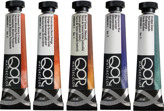 Qor Watercolor 11 mL Quinacrdone Red