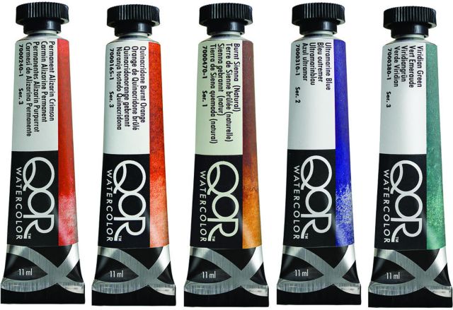QOR Watercolor 11ML Tube Quinacridone Magenta