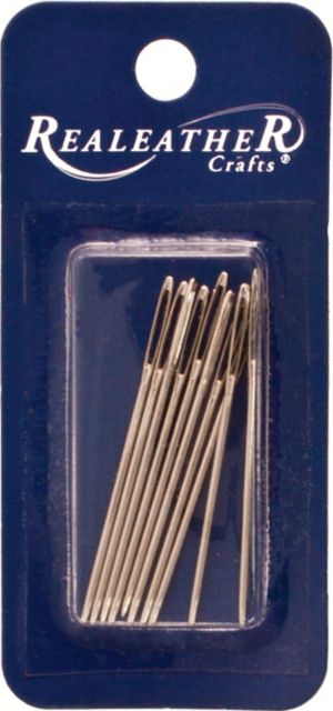 LEATHER STITCHING NEEDLES 10 PACK