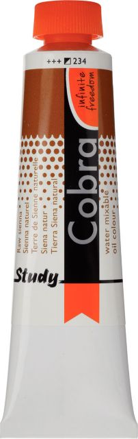 COBRA STUDY WATER MIXABLE OIL 40ML RAW SIEN