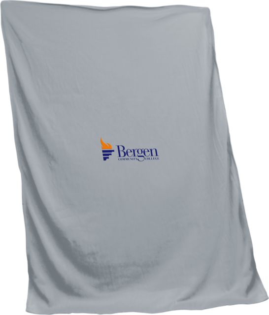 Bergen Community College 84"x54" Sweatshirt Blanket