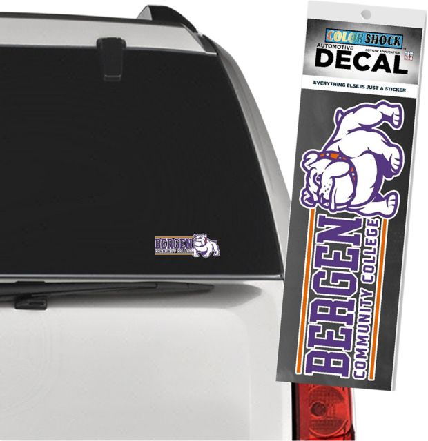 Bergen Community College Bulldogs Decal