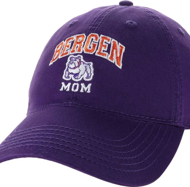 Bergen Community College Mom Relaxed Twill Adjustable Cap