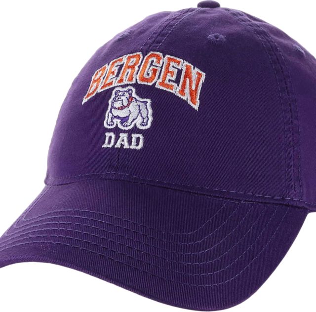 Bergen Community College Dad Relaxed Twill Adjustable Cap