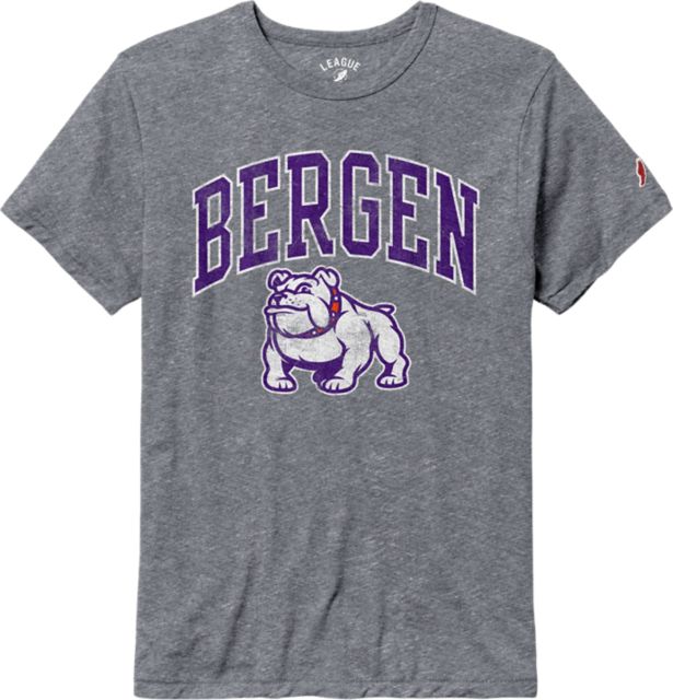 Bergen Community College Bulldogs Victory Falls T-Shirt