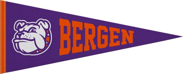 Bergen Community College 12"X30" Full Color Pennant
